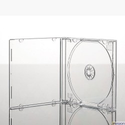 Carcasa CD slim (subtire) transparenta Estelle