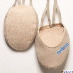Varfuri gimnastica ritmica Pekin (cipici, half shoes, toe caps) marca Dvillena