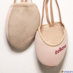 Varfuri gimnastica ritmica Elegante (cipici, half shoes, toe caps) marca Dvillena